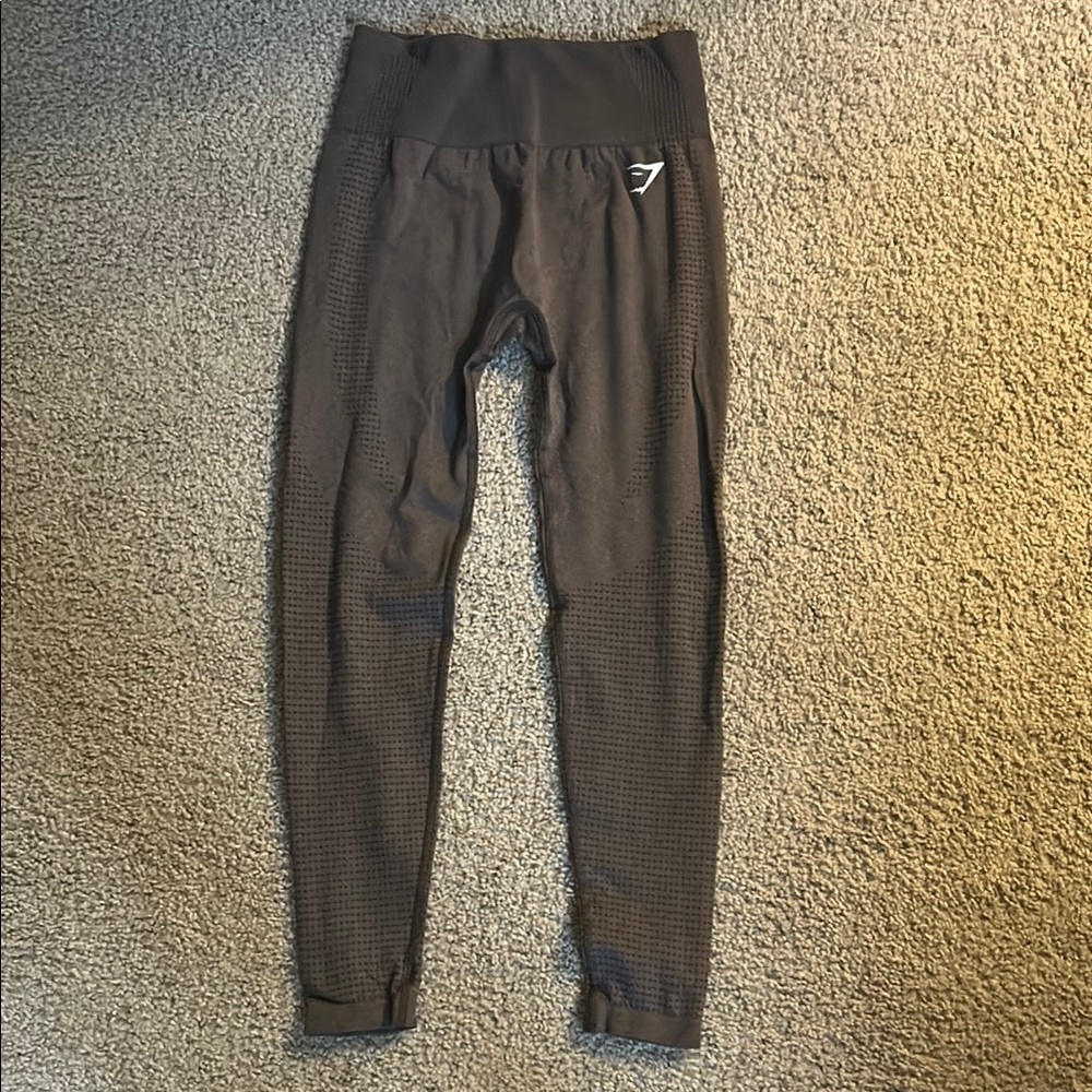 Gymshark Brown vital seamless leggings